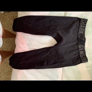 Black gymshark leggings